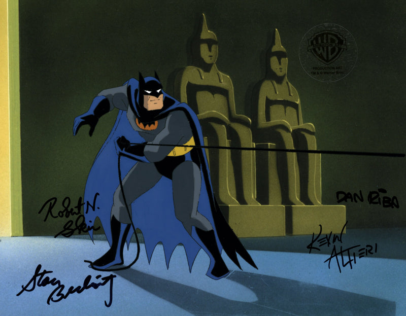 Batman The Animated Series Original Production Cel Signed by Kevin