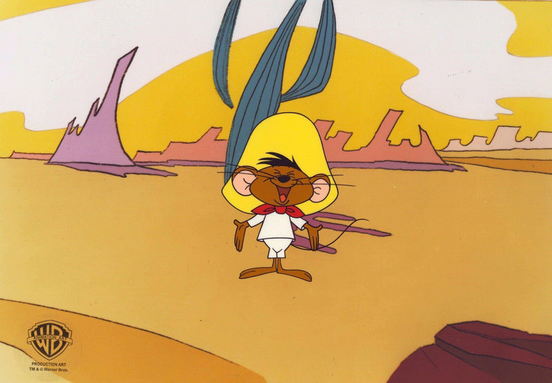 Warner Bros. SPEEDY GONZALES Animation Drawing from 1960s Animated