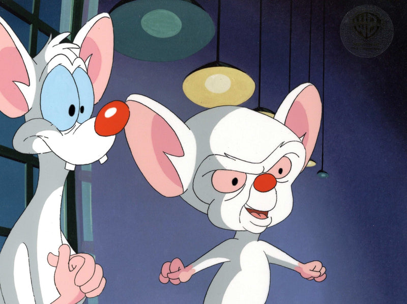 Pinky And The Brain Original Production Cel: Pinky and Brain – Choice Fine  Art