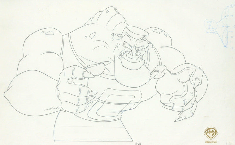 space jam monsters Space Jam Original Production Drawing: Monstar Bang – Choice Fine Art