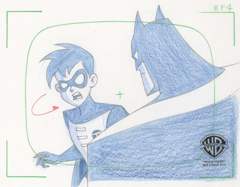 batman and robin cartoon drawing