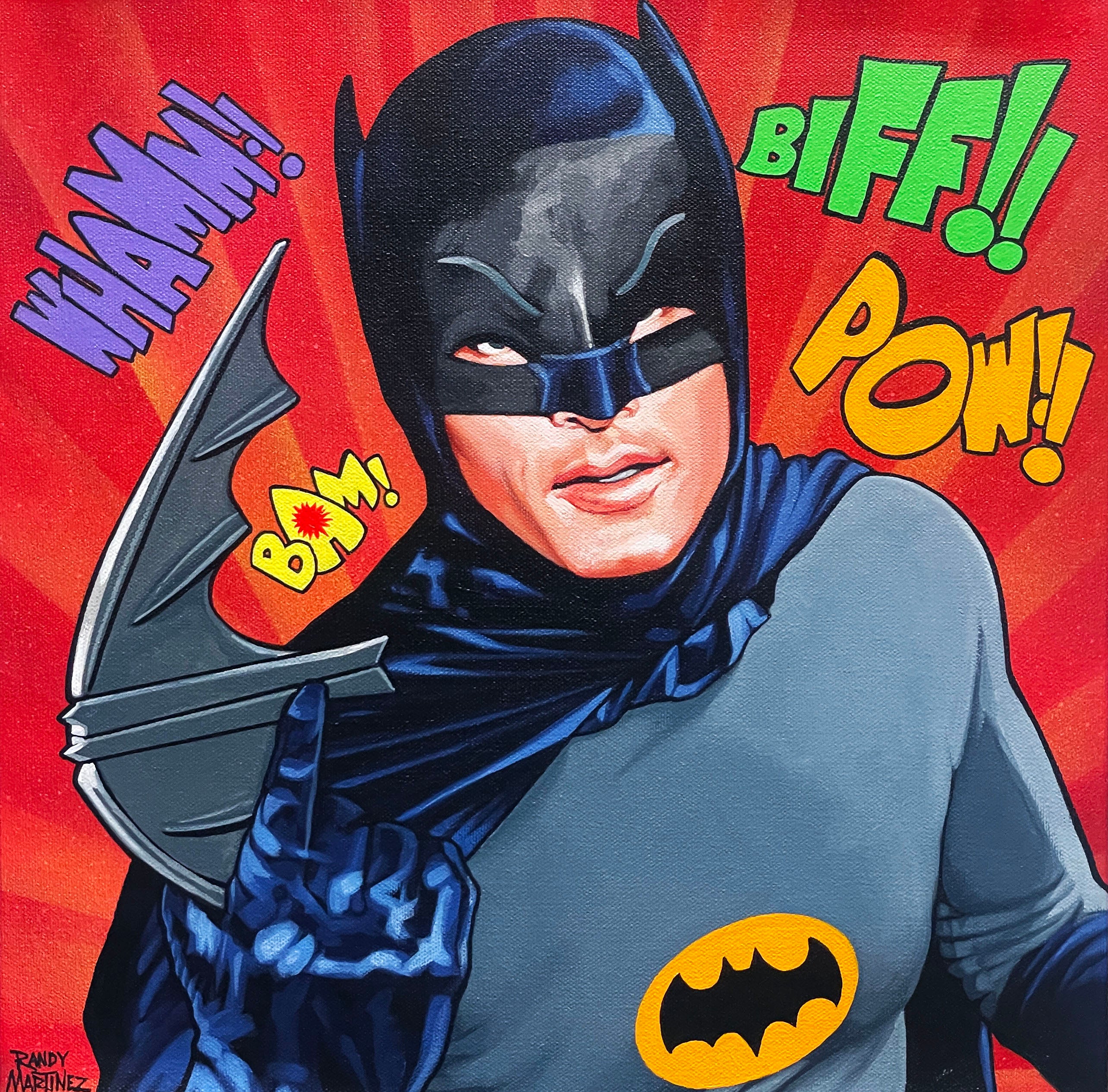 Randy Martinez Original Painting: 60's Batman – Choice Fine Art