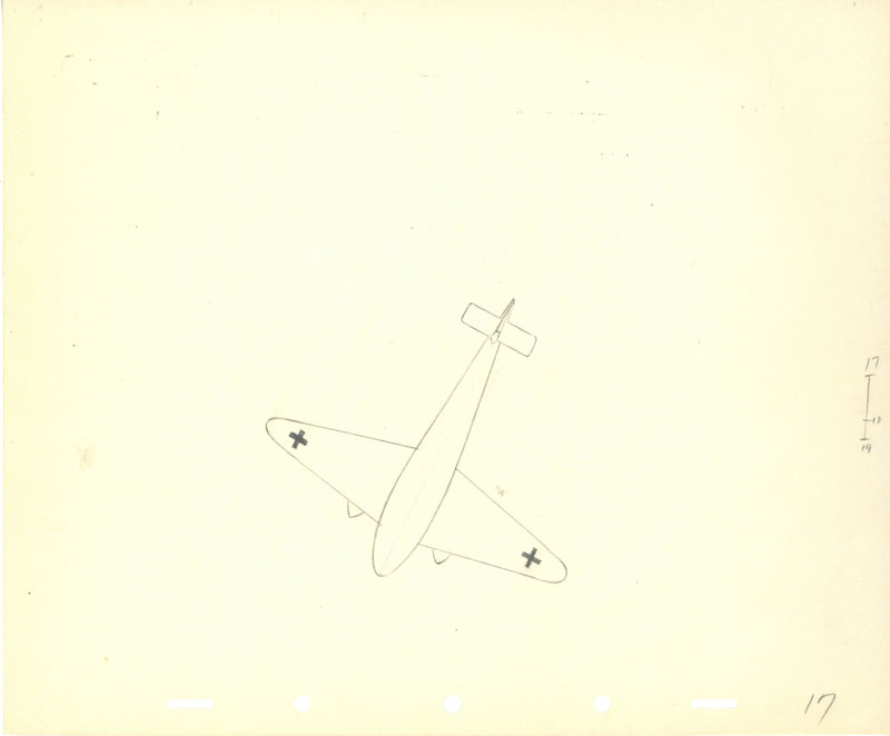 Victory Through Air Power Original Production Drawings