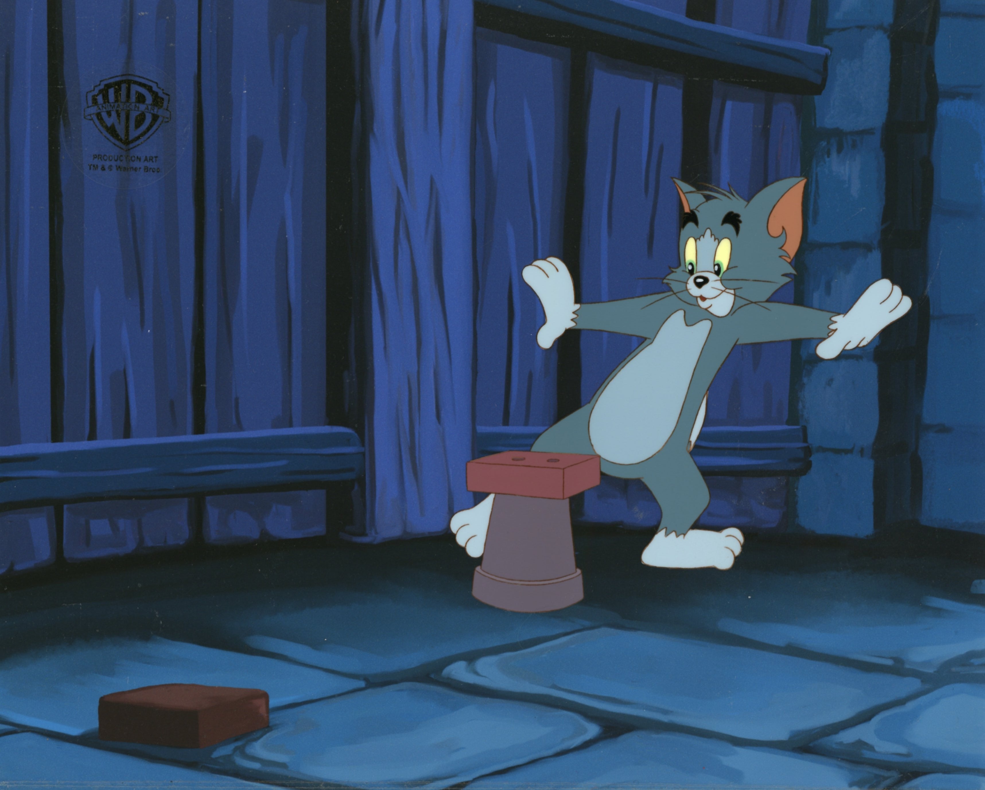 Tom And Jerry The Movie Original Production Cel with Matching