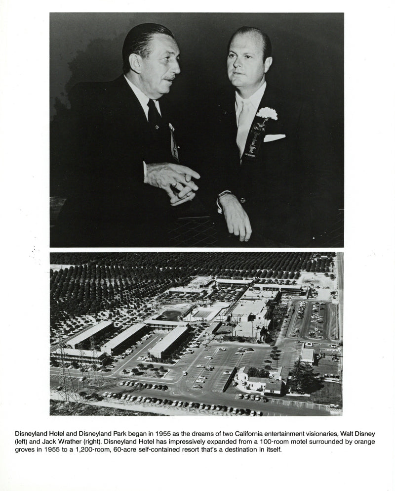 Disney Publicity Photo (1980s): Original Disneyland Hotel