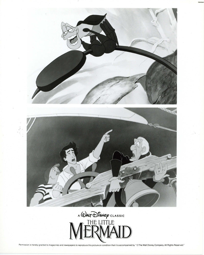 Disney Publicity Photo (1980s): The Little Mermaid