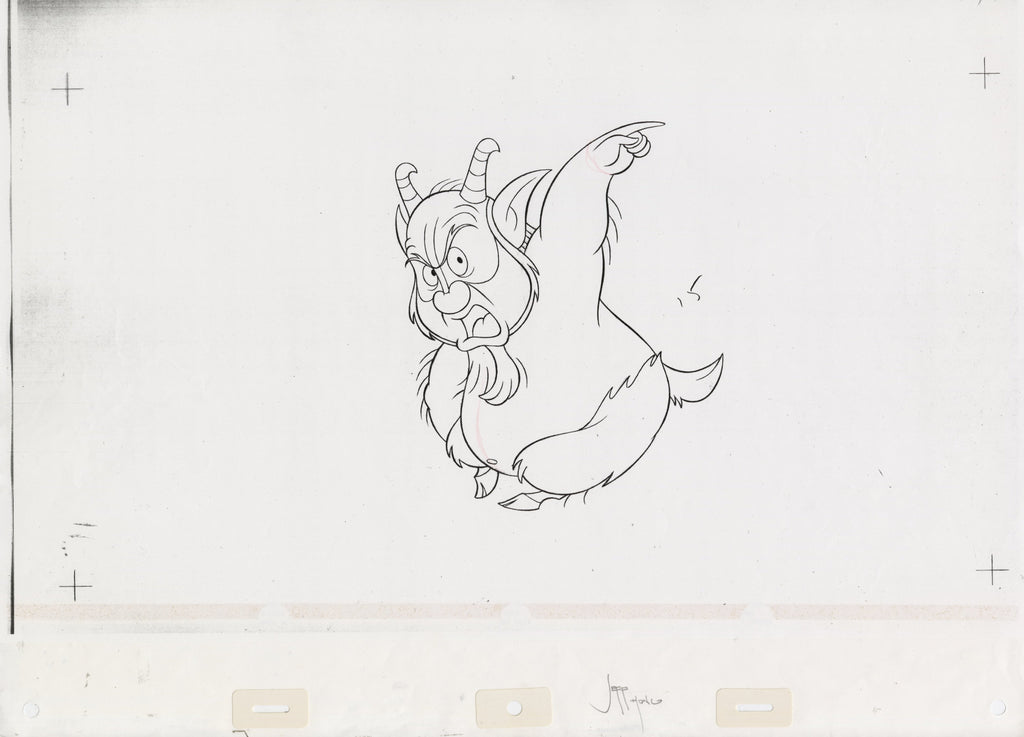 Batman The Animated Series Original Production Drawing: Killer