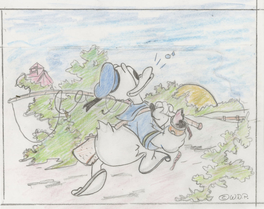Pluto's Dream House Original Stat Model Sheet: Mickey Mouse