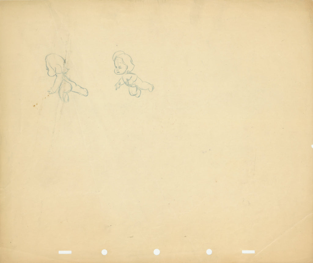 Pluto's Dream House Original Stat Model Sheet: Mickey Mouse