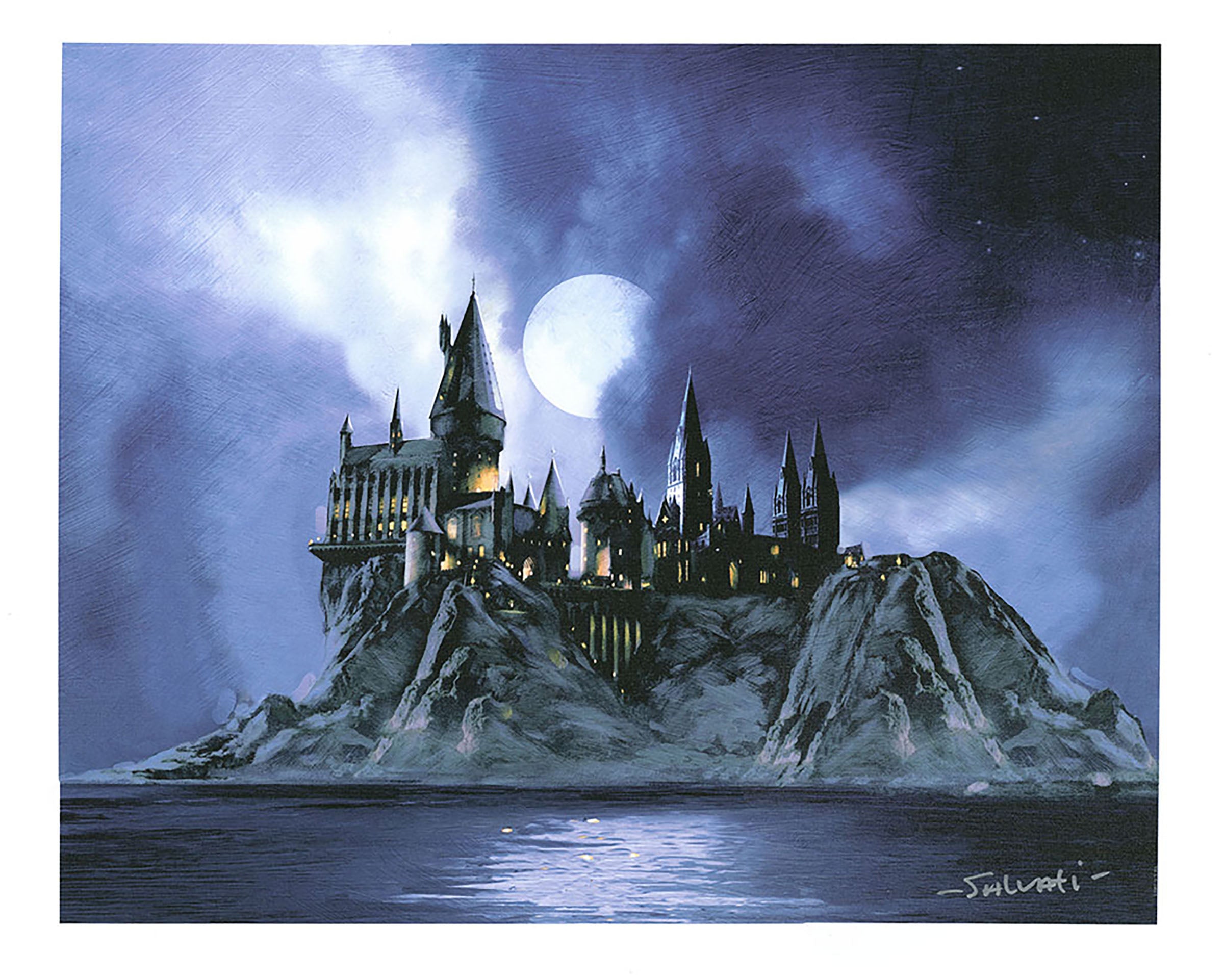 Completed 'Moon over Hogwarts' today! This has been my favorite