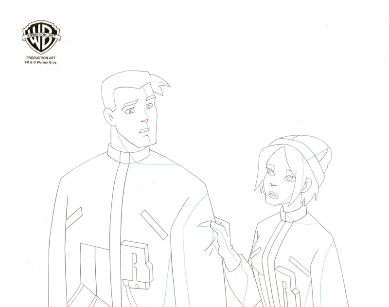 The Zeta Project Original Production Drawing: Ro, Zee