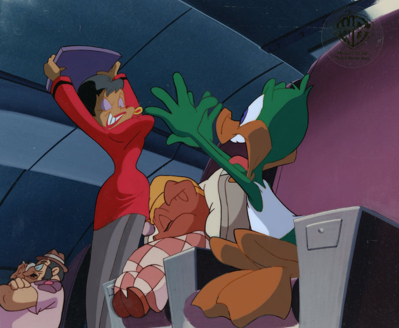 Tiny Toons Adventures Original Production Cel: Plucky and Uhura