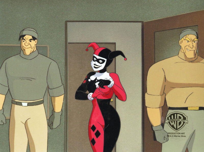 Batman The Animated Series Original Production Cel: Harley Quinn