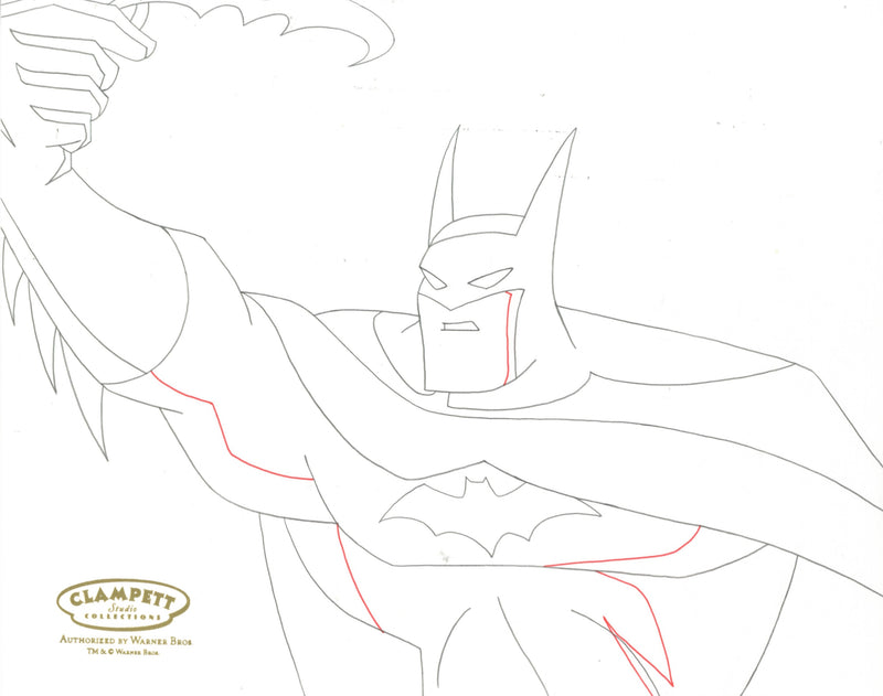 Justice League Original Production Drawing: Batman