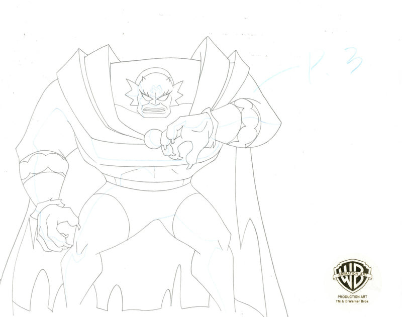 The New Batman Adventures Original Production Drawing: Etrigan