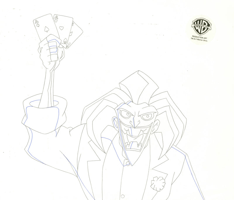 The Batman Original Production Drawing: Joker