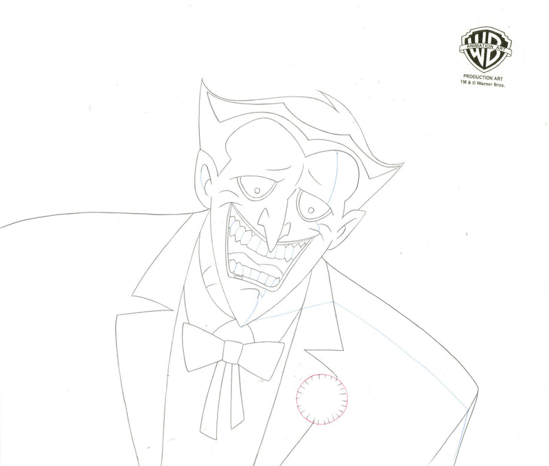 Justice League Original Production Drawing: Joker