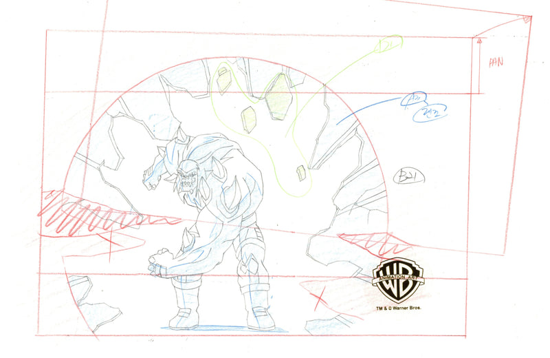 Superman: Doomsday Original Production Drawing: Doomsday – Choice Fine Art