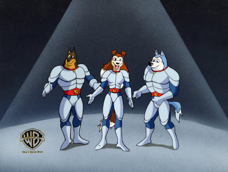 Road Rovers Original Production Cel on Original Background: Exile, Bli ...