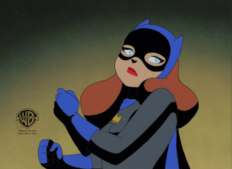 Batman The Animated Series Original Production Cel: Batgirl