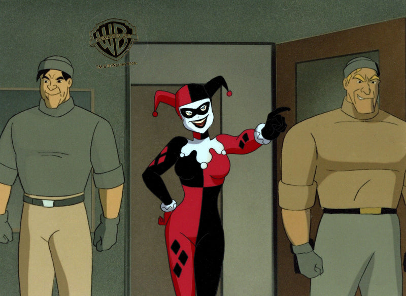 Batman The Animated Series Original Production Cel: Harley Quinn
