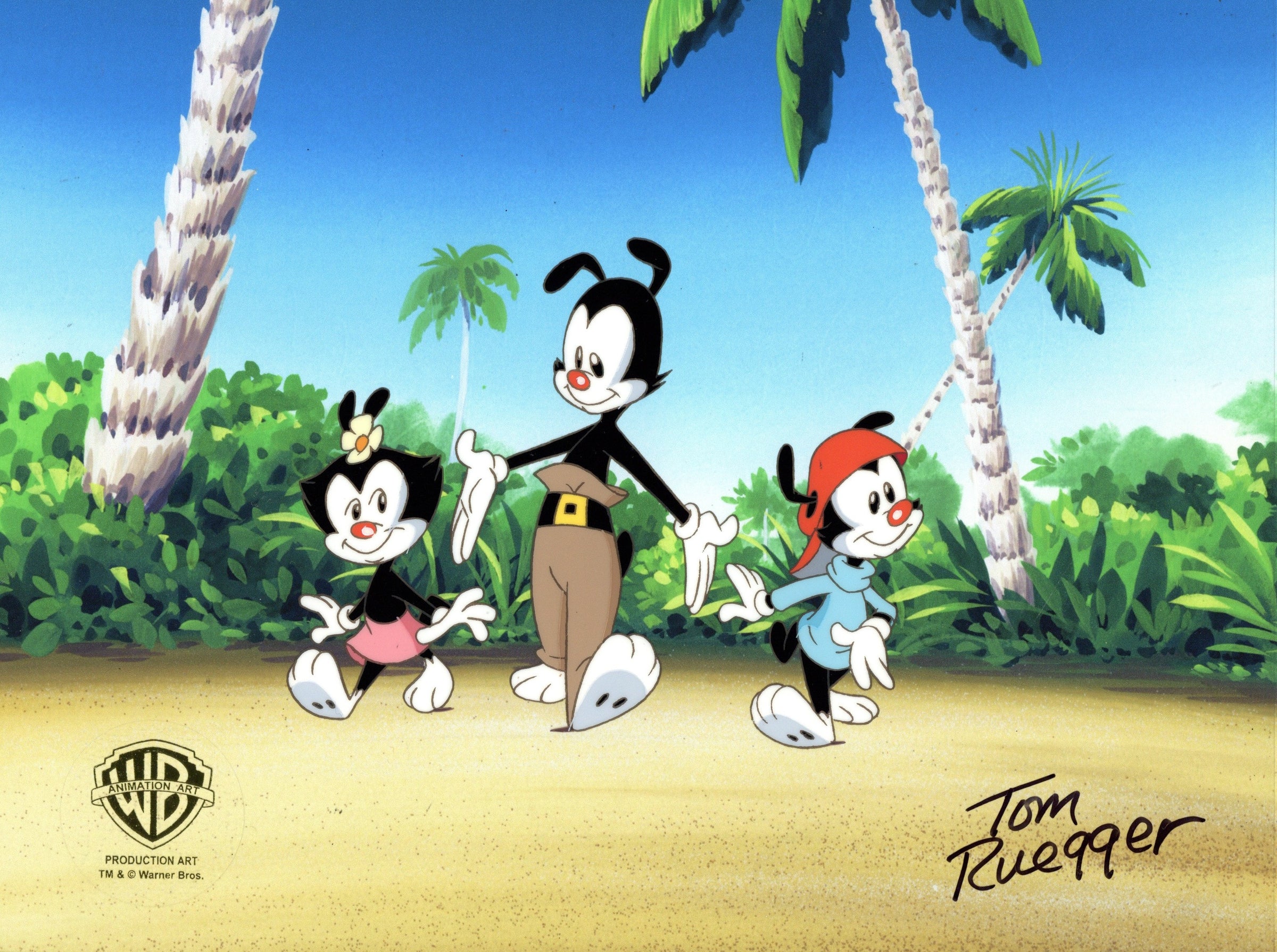 Animaniacs Wallpaper Animaniacs Original Production Cel With