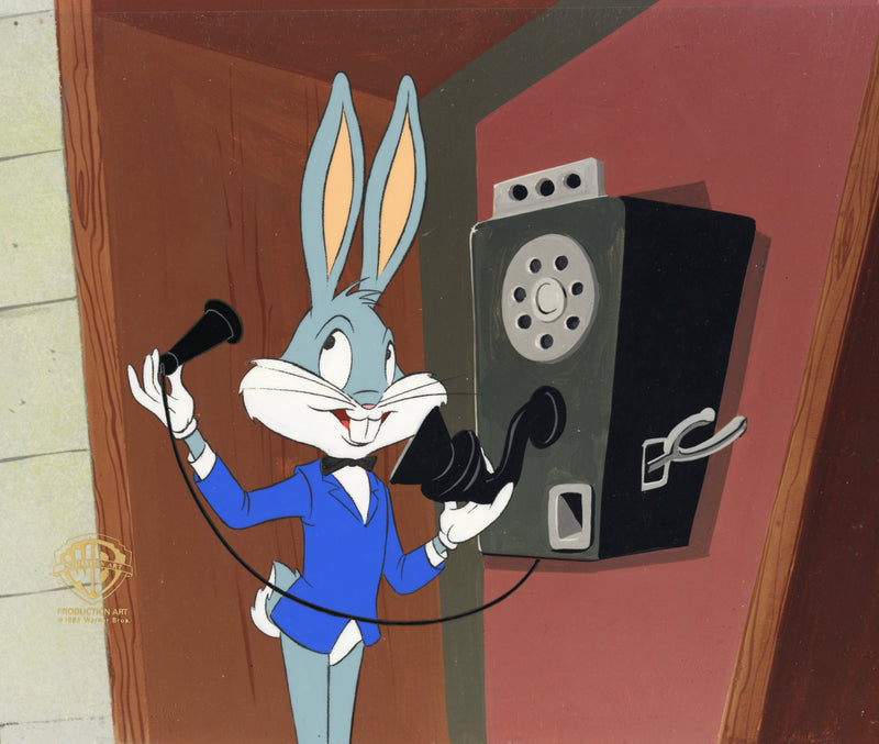 Quackbusters Original Production Cel: Bugs Bunny