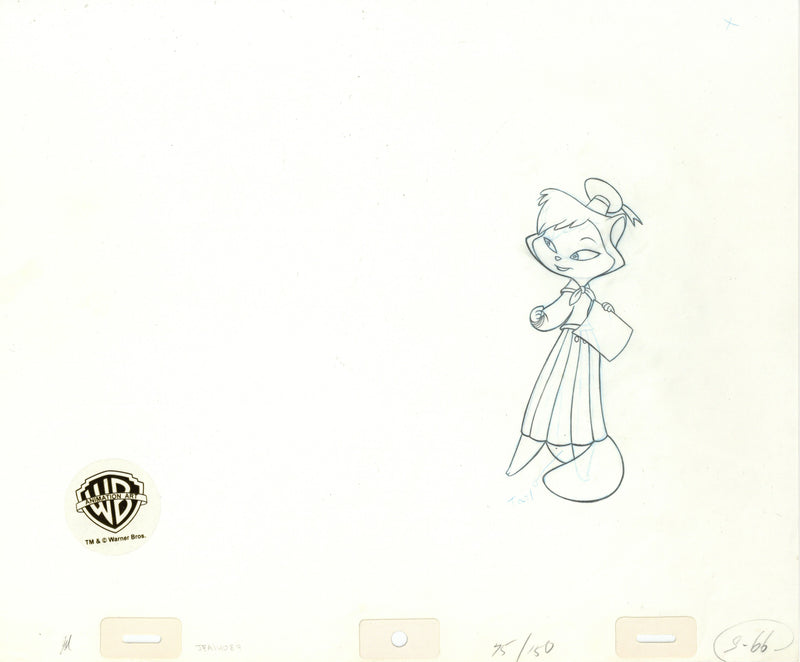 Cats Don't Dance Original Production Drawing: Sawyer