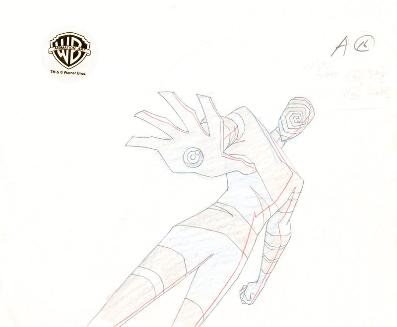 Batman Beyond Original Production Drawing: Spellbinder