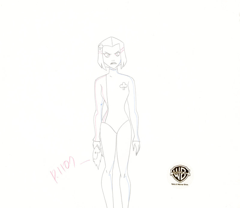 Justice League Original Production Drawing (Oversize): Ace