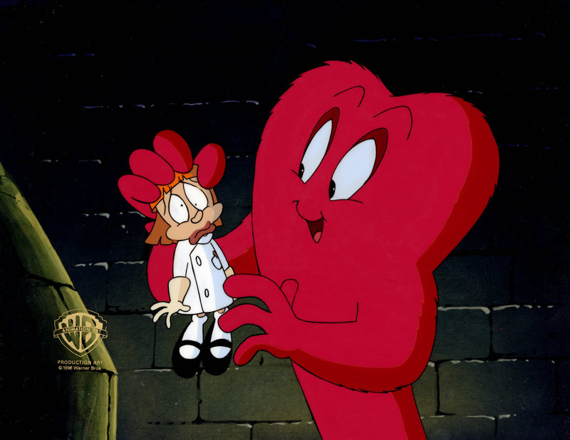Tiny Toons Original Production Cel: Gossamer, Elmyra Duff