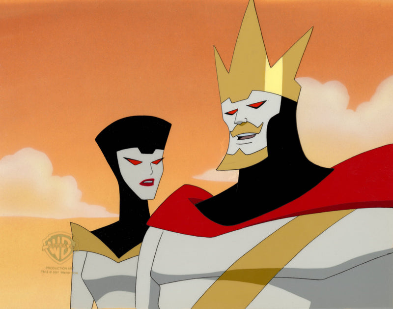Batman Beyond Original Production Cel on Original Background: King, Queen