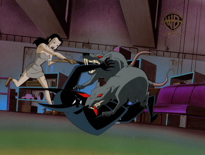Batman Beyond Original Production Cel: Dana Tan, Batman