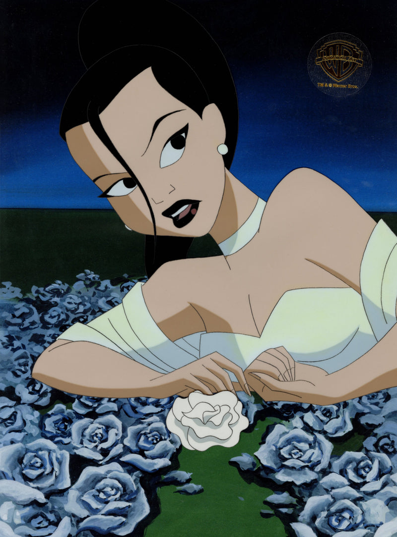 Batman Beyond Original Production Cel with Matching Drawings: Dana Tan