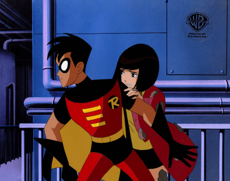 The New Batman Adventures Original Production Cel: Robin, Annie