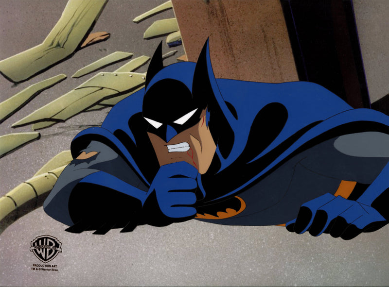 Batman Mask of the Phantasm Original Production Cel with Matching Drawing: Batman