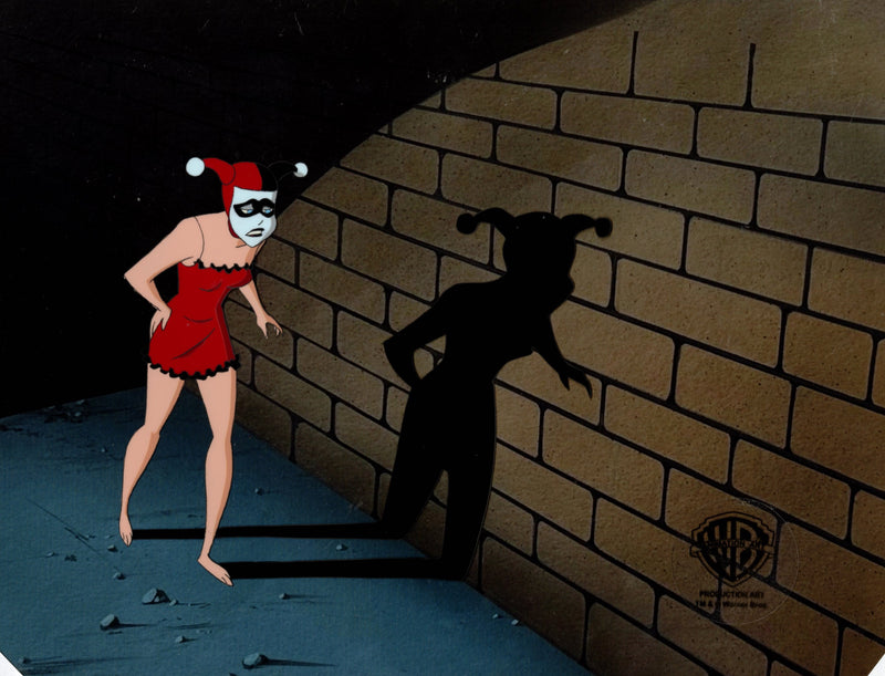 The New Batman Adventures Original Production Cel: Harley Quinn