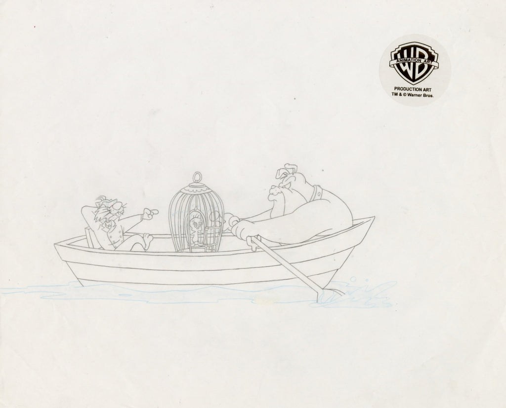 Mickey's Service Station Original Production Drawing Set: Mickey
