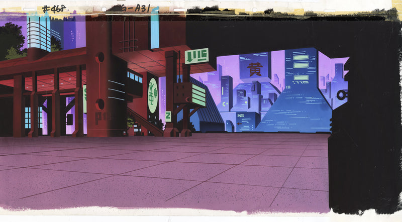 Batman Beyond Original Production Background