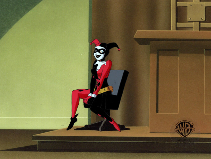 Batman The Animated Series Production Cel: Harley Quinn