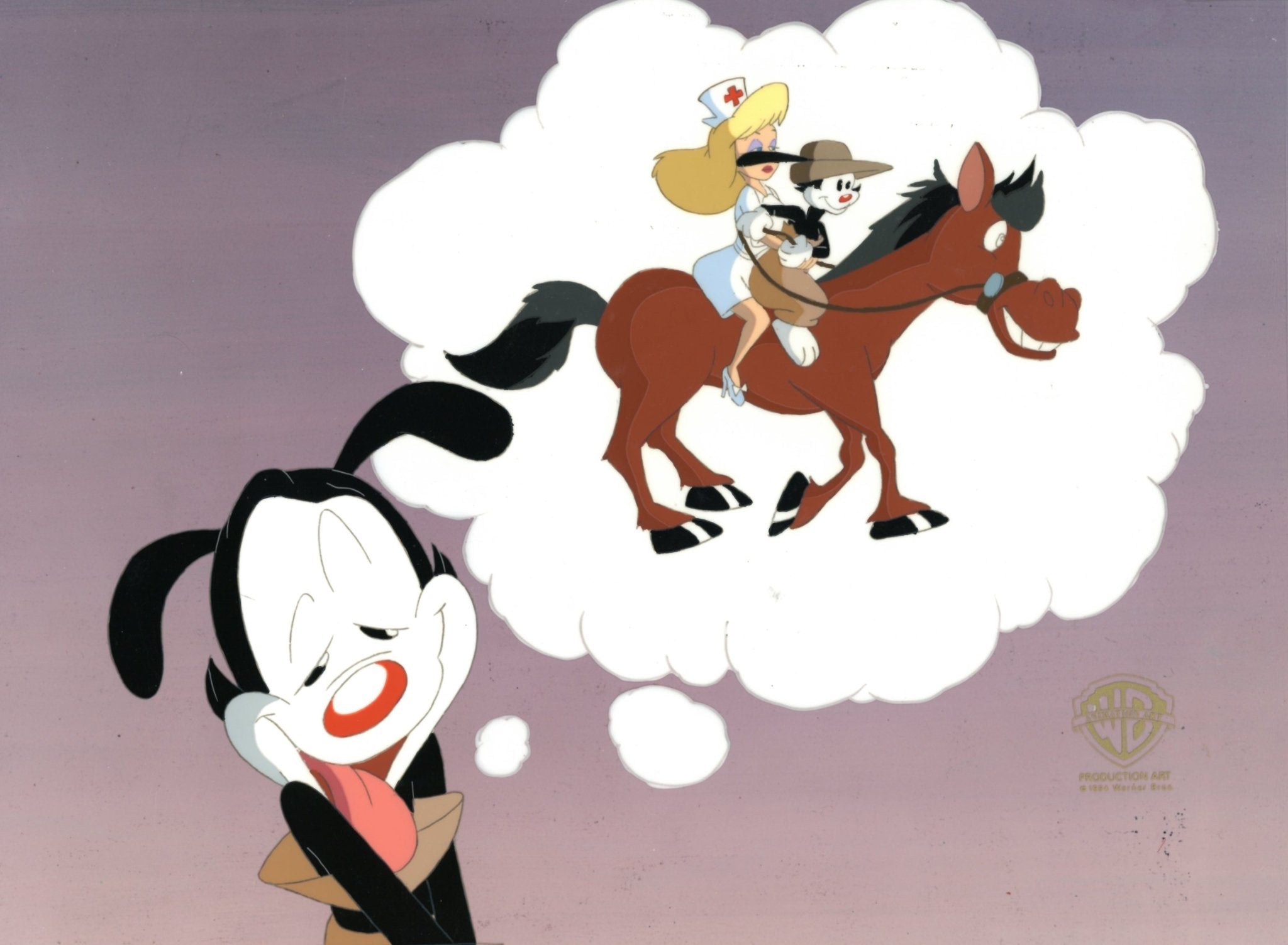 Hello Hurse Rigoanimate Animaniacs Original Production Cel: Yakko, Hello Nurse – Choice Fine Art