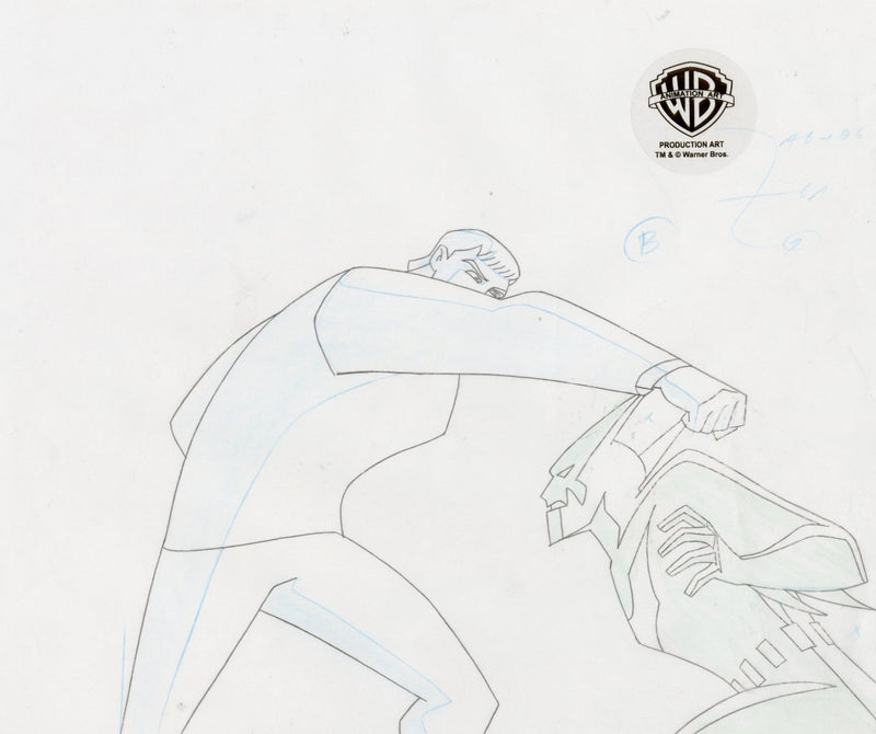Invulnerability Drawing Batman Beyond Sketch