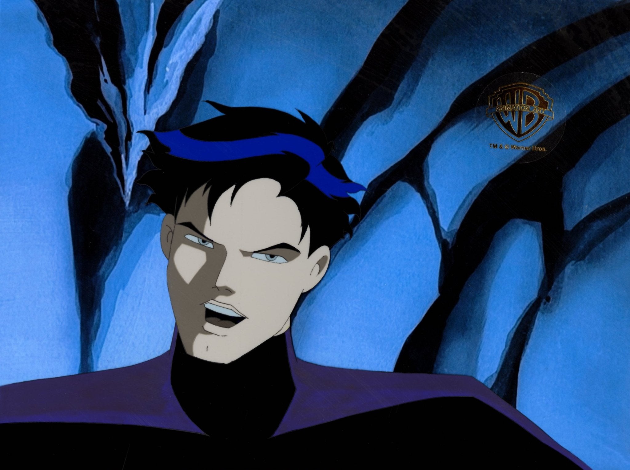 「バットマン　Batman beyond テリーマクギニス　セル画＋動画 Batman Beyond Original Production Cel with Matching Drawing: Terry