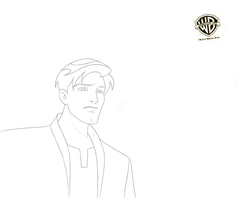 Batman Beyond Original Production Cel with Matching Drawings: Terry, B ...