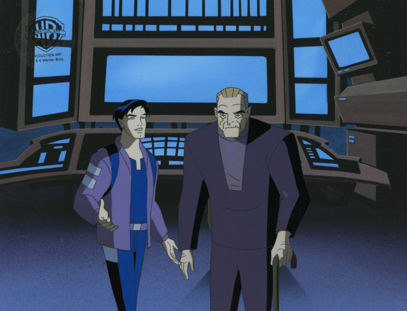 Batman Beyond Original Production Cel with Matching Drawings: Terry, B ...