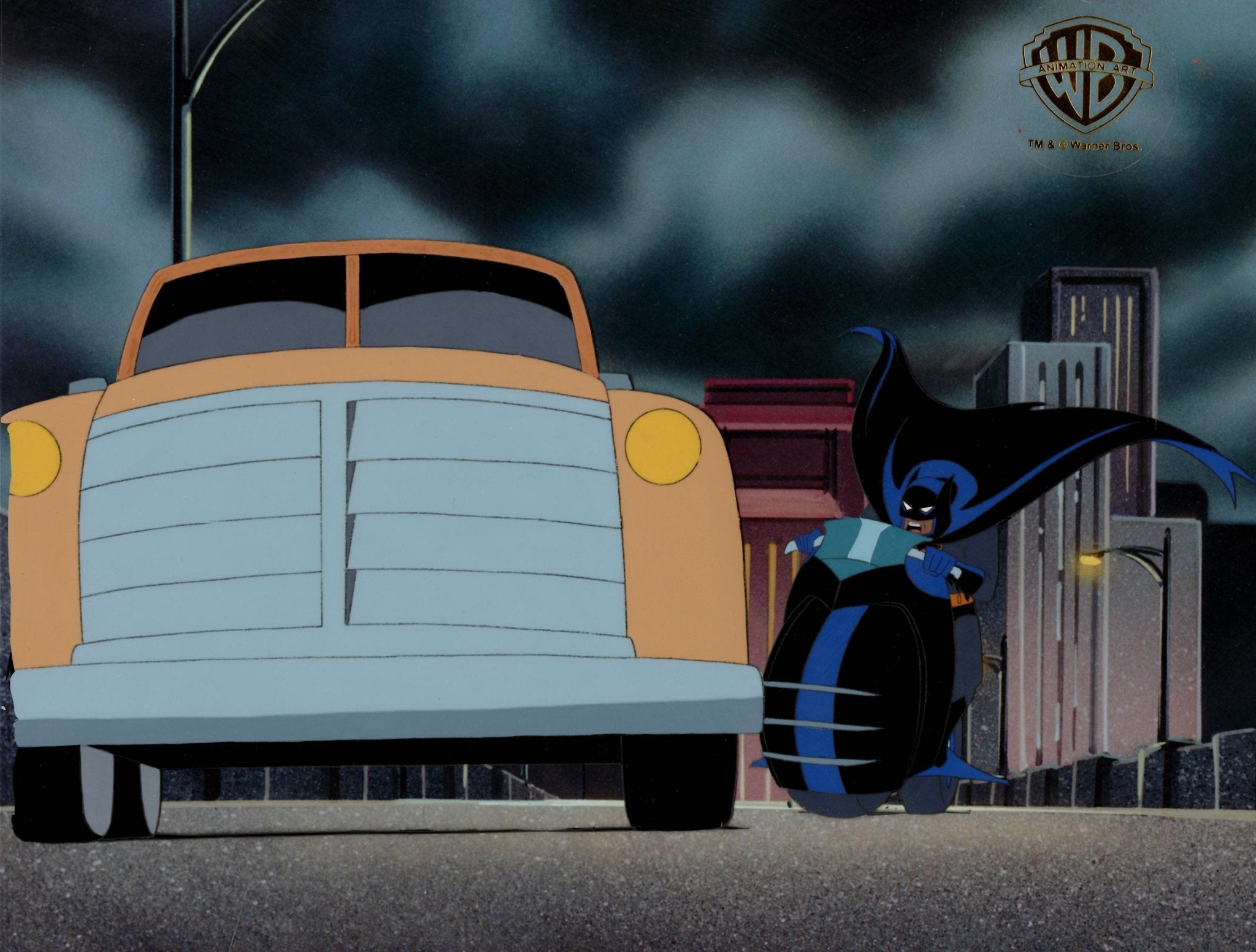 Batman Fine Batman The Animated Series Original Production Cel: Batman – Choice ...