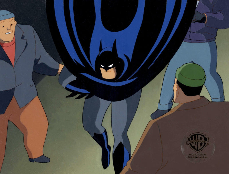 Batman The Animated Series Original Production Cel On Original