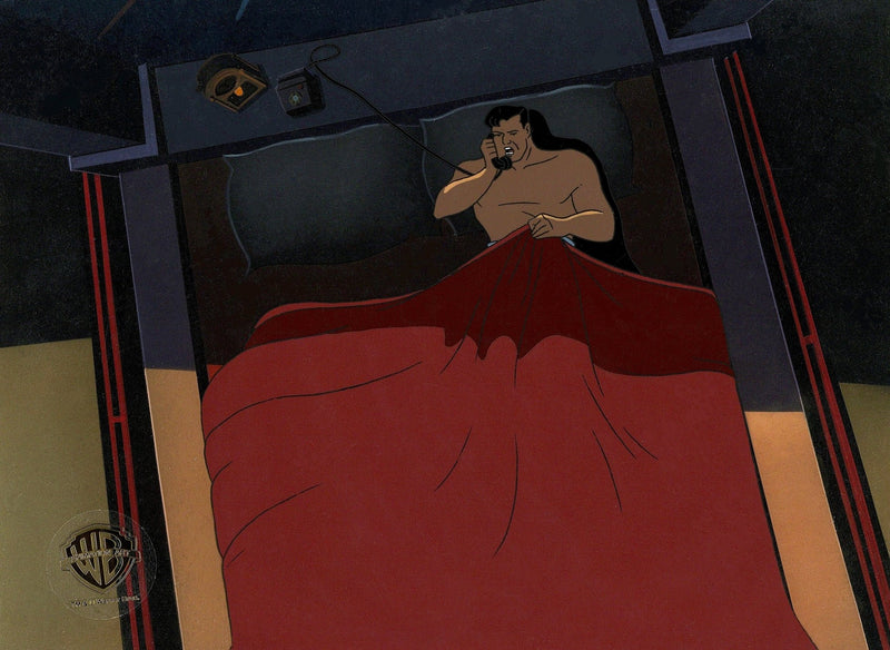 Batman The Animated Series Original Production Cel On Original Backgro ...