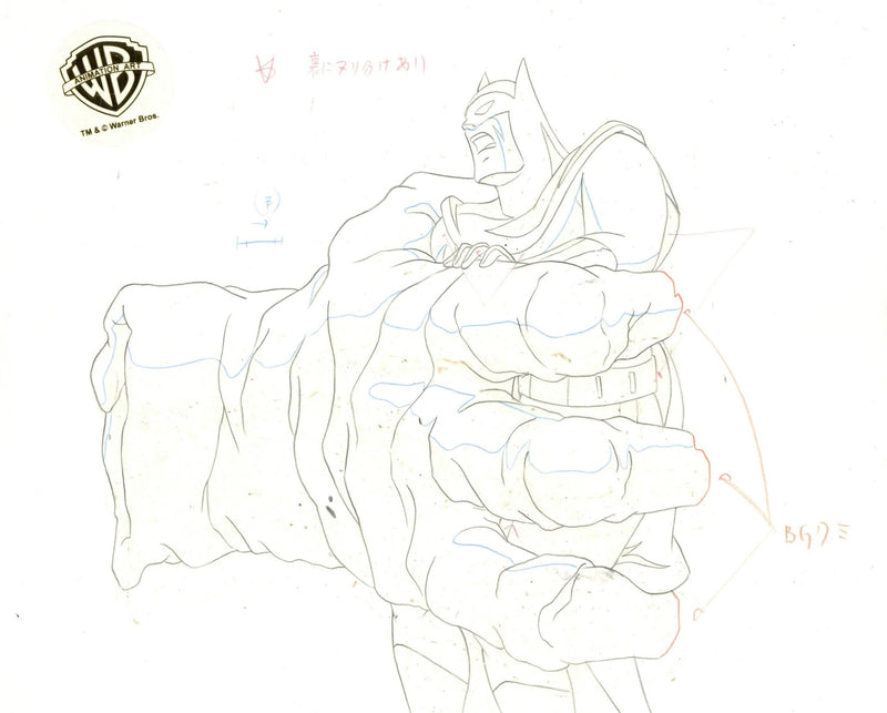 Batman The Animated Series Original Production Drawing: Batman – Choice ...