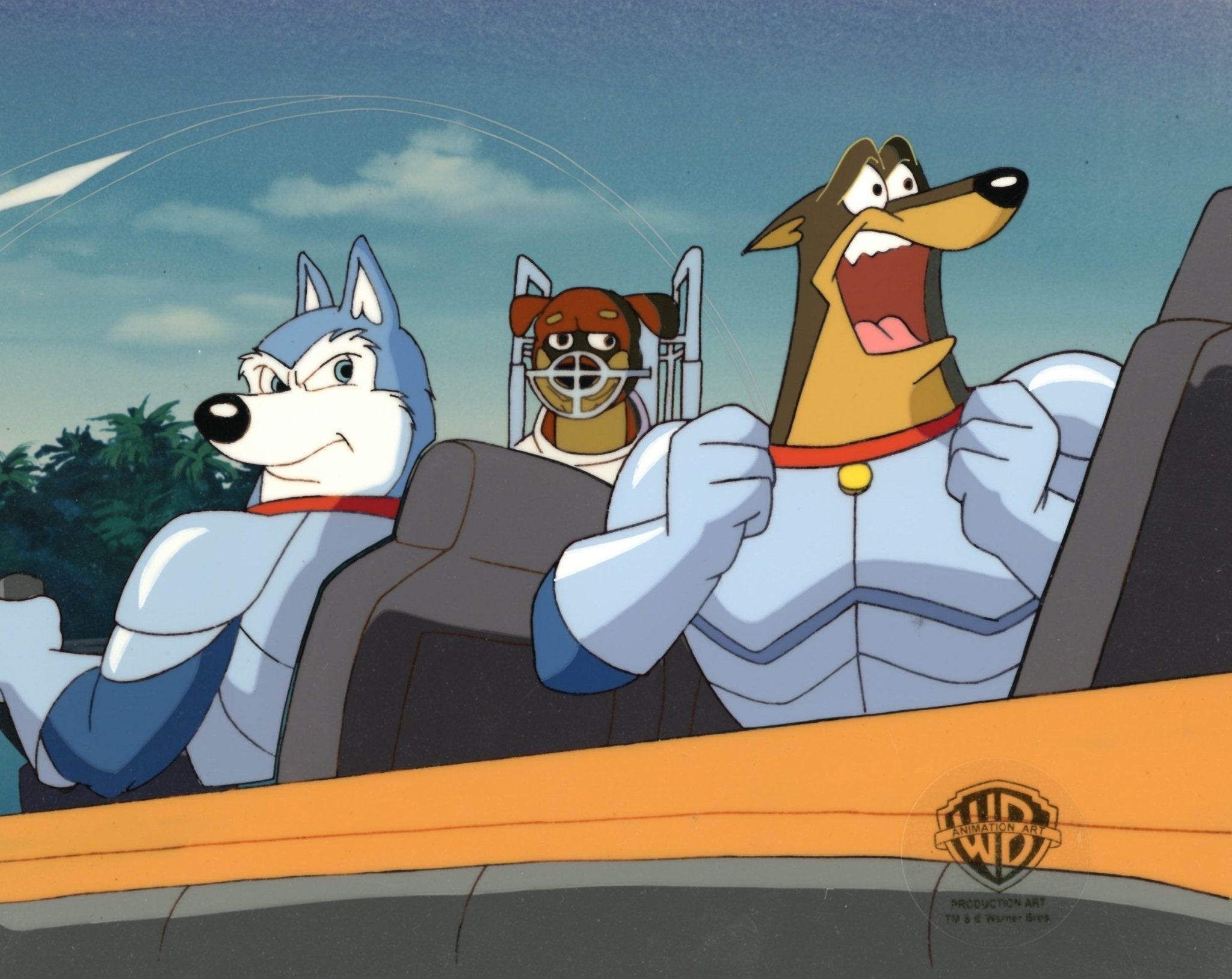 Route Rover Janitor Road Rovers Original Production Cel: Exile, Muzzle, Blitz – Choice Fine Art